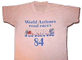 1984 Hawaii BA T Shirt front
